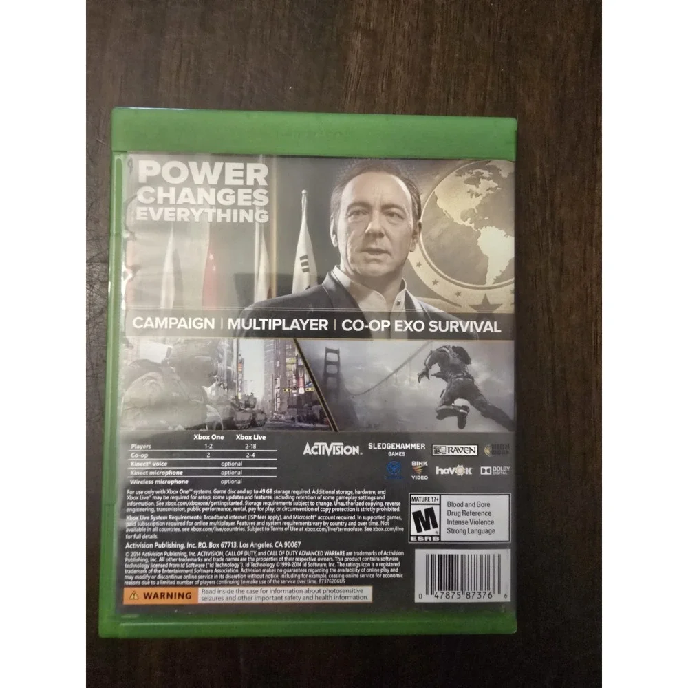 Call‎ of Duty [ Advanced Warfare ] (XBOX ONE) TESTED